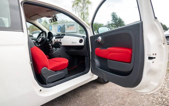 Fiat 500 cena 15500 przebieg: 149797, rok produkcji 2008 z Rybnik małe 172
